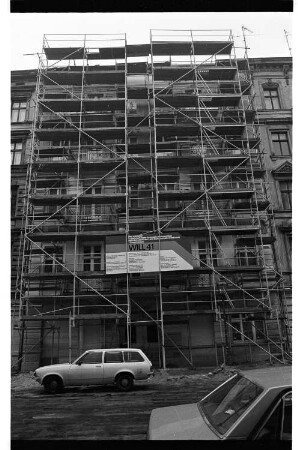Kleinbildnegativ: Willibald-Alexis-Straße, 1981