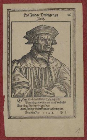 Bildnis des Leo Judae