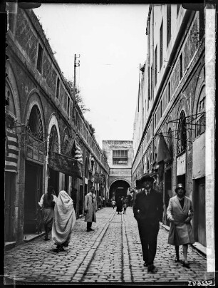 Tunis, Strasse in der Altstadt