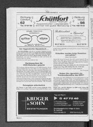 Nachtquartiere für DDr-Besucher gesucht