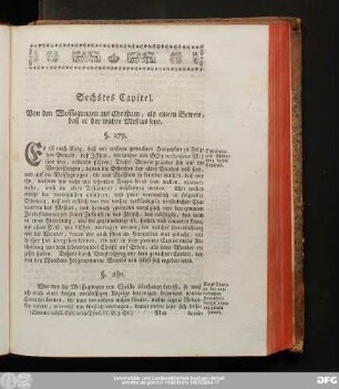Sechstes Capitel. Von den Weissagungen auf Christum, als einem Beweis, daß er der wahre Meßias seye.