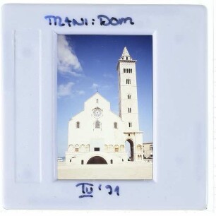 Trani, Kathedrale San Nicola Pellegrino : Westansicht