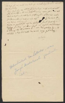 Brief an Alexander Mendelssohn : 20.11.1848