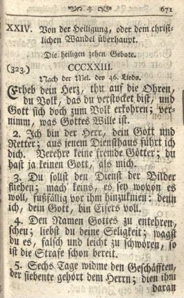 XXIV. Von der Heiligung, oder dem christlichen Wandel überhaupt.