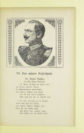 VI. Von unserm Kaiserhause