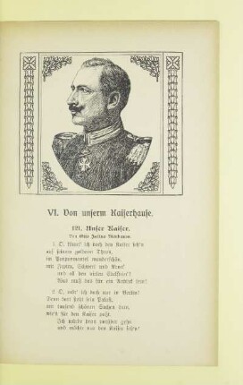 VI. Von unserm Kaiserhause