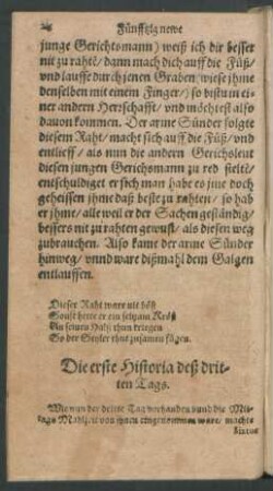 ... deß dritten Tags.