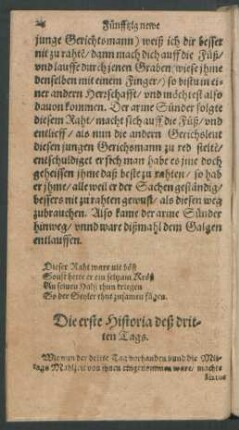 ... deß dritten Tags.