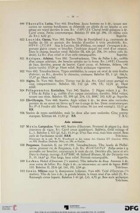 Asie mineure (Nr. 507-511)