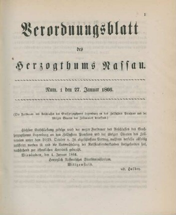 27. Januar-31. December = Num. 1-35