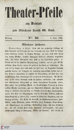 Nro. 36 (8. September 1850)