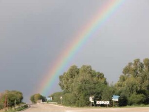Regenbogen bei Selinunt