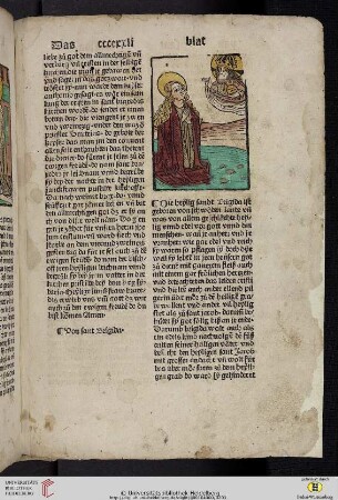 von sant Brigida [Ende fehlt]