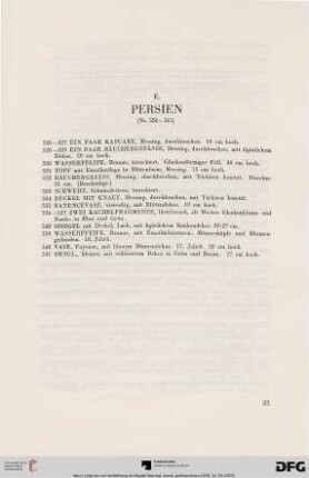 E. Persien (Nr. 526-541)