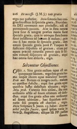 206-231, Solvuntur Objectiones