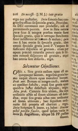 206-231, Solvuntur Objectiones