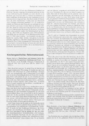 40-42 [Rezension] Écrits théologiques, littéraires et juridiques : 1532 - 1554