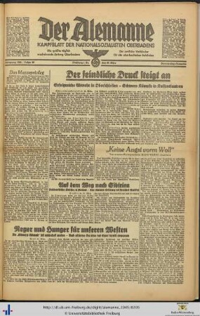 22.03.1945 (Donnerstag-Ausgabe)