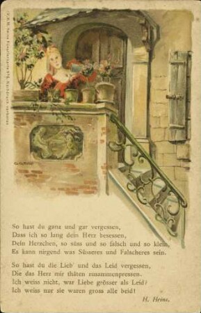 So hast du ganz und gar vergessen […]