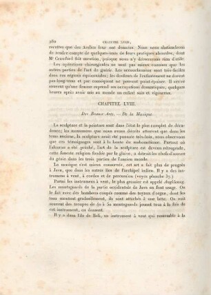 Chapitre LVIII. Des Beaux-Arts. - De la musique