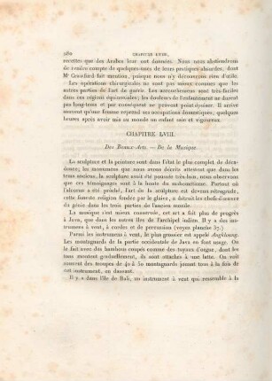 Chapitre LVIII. Des Beaux-Arts. - De la musique