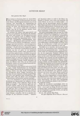 Offener Brief