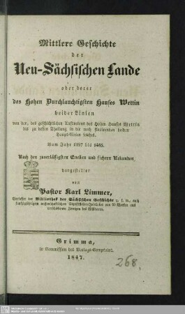 2: Mittlere Geschichte der neusächsischen Lande : vom Jahr 1197 bis 1485