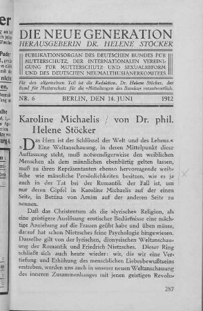 Karoline Michaelis