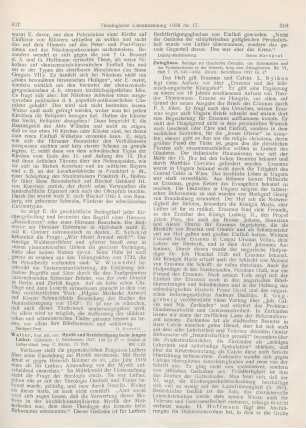 318-319 [Rezension] Zwingliana; Bd. VI, Heft 7