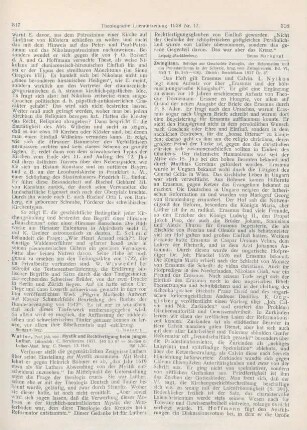318-319 [Rezension] Zwingliana; Bd. VI, Heft 7