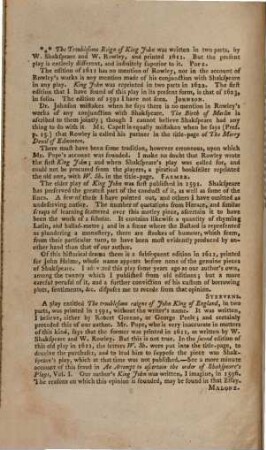 The Plays Of William Shakspeare : Accurately Printed From The Text Of Mr. Steevens's Last Edition. With A Selection Of The Most Important Notes. In Eight Volumes, 4. King John; King Richard II.; King Henry IV. Part I.; King Henry IV. Part II.; King Henry V.