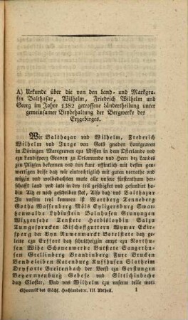 Geschichte des sächsischen Hochlandes : mit besonderer Beziehung auf das Amt Lauterstein und angrenzende Städte, Schlösser und Rittergüter, 3