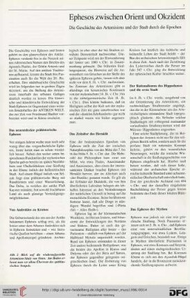 Ephesos zwischen Orient und Okzident