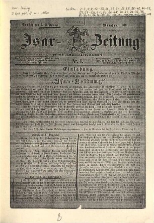 Isar-Zeitung. 1860,9/12