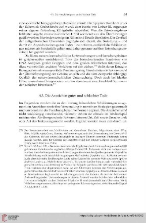 Die Anzeichen guter und schlechter Tode
