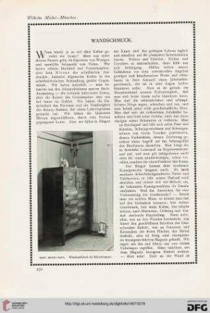 Wandschmuck