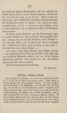 Marbach, Gotthard Oswald