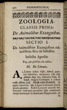 Zoologia.