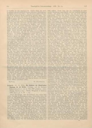 617-621 [Rezension] Schmidt, Wilh., Die Gefahren der Ritschl‘schen Theologie für die Kirche