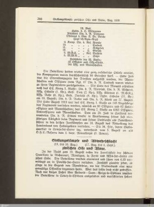 Stellungskämpfe und Abwehrschlacht zwischen Oise und Aisne