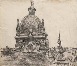 Blick nach Plagwitz vom Gebäude der Baumwollspinnerei