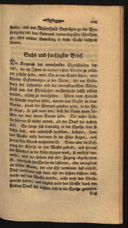[Sechs und funfzigster - Fuenf und achtzigster Brief]