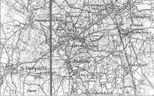 Bernsdorf-Großgrabe. Reichskarte, Maßstab 1:100.000, Einheitskarte Nr. ?