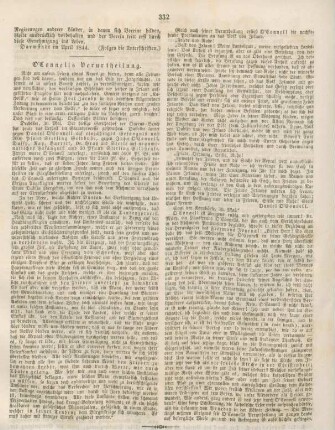 332 O'Connells Verurtheilung