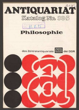 Nr. 105: Philosophie