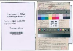 Entnazifizierung Alfons Theune , geb. 27.09.1902 (Lehrer)
