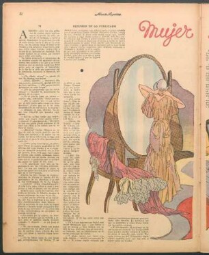 Mujer sin miedo : El folletín de "Mundo Argentino"