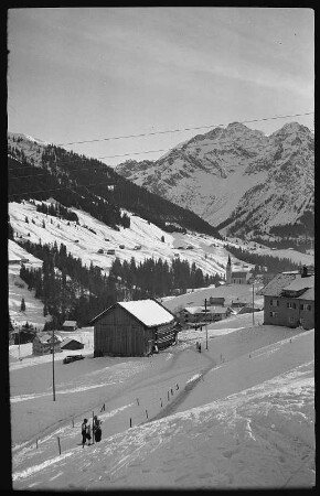 Hochgebirgslandschaft im Winter