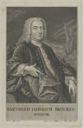 Bildnis des Barthold Heinrich Brockes