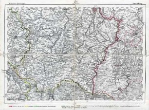 Reymann's Special-Karte, [Blatt] 197. Luxemburg